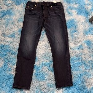 True Religion Women's Skinny Jeans - dark blue size 27